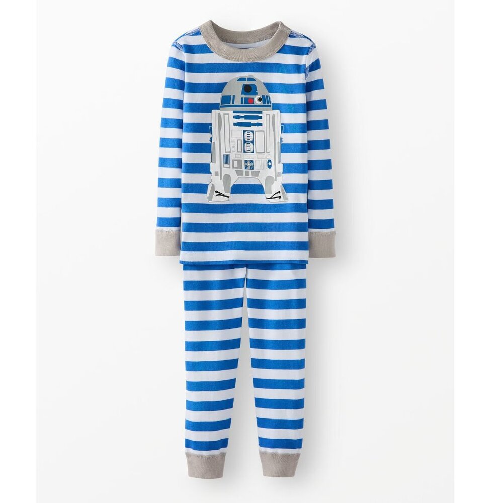 HANNA ANDERSSON Star Wars R2D2 Long John Pajama Set - 150 cm or 12 (PRE-LOVED)
